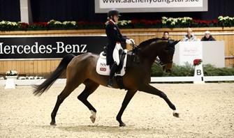 McConkey and Lady Gaga on song in Aachen