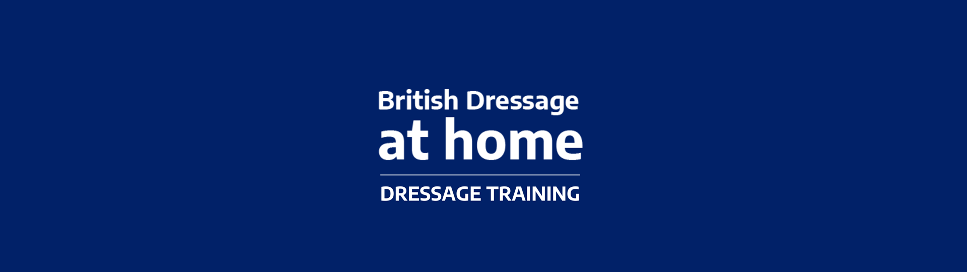 BD At Home Dressage Training Banner