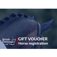 Horse registration gift voucher