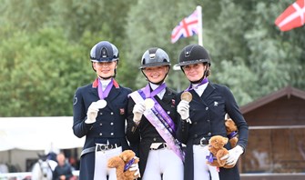 Freestyle Silver for Pidgley at FEI Junior European Championships