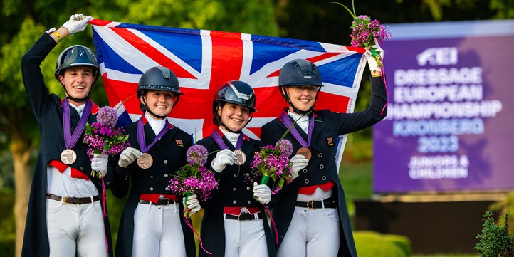 Bronze medal-winning British team